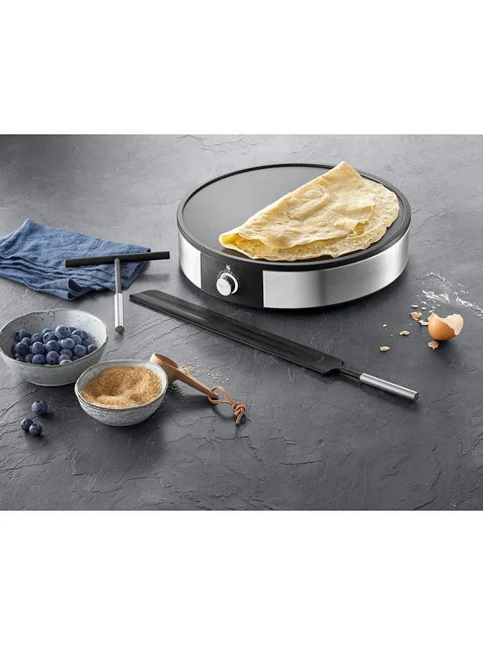 Crêpes-Maker "Lono" in Silber