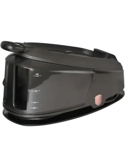 Dampfbügelstation in Schwarz/ Roségold