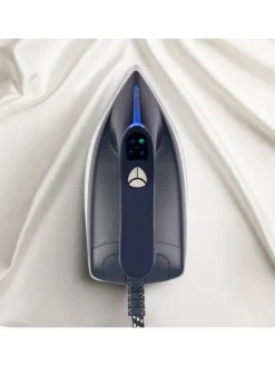 Dampfbügelstation V7 Blau und Weiß