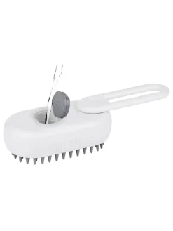 Dampfbürste in Weiß - (B)10,5 x (H)5,5 x (T)6,7 cm