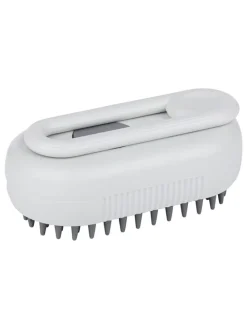 Dampfbürste in Weiß - (B)10,5 x (H)5,5 x (T)6,7 cm