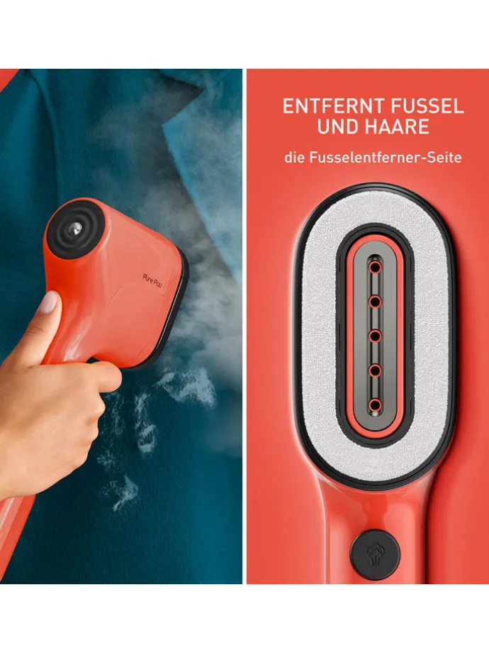 Dampfglätter "Pure Pop" in Rot