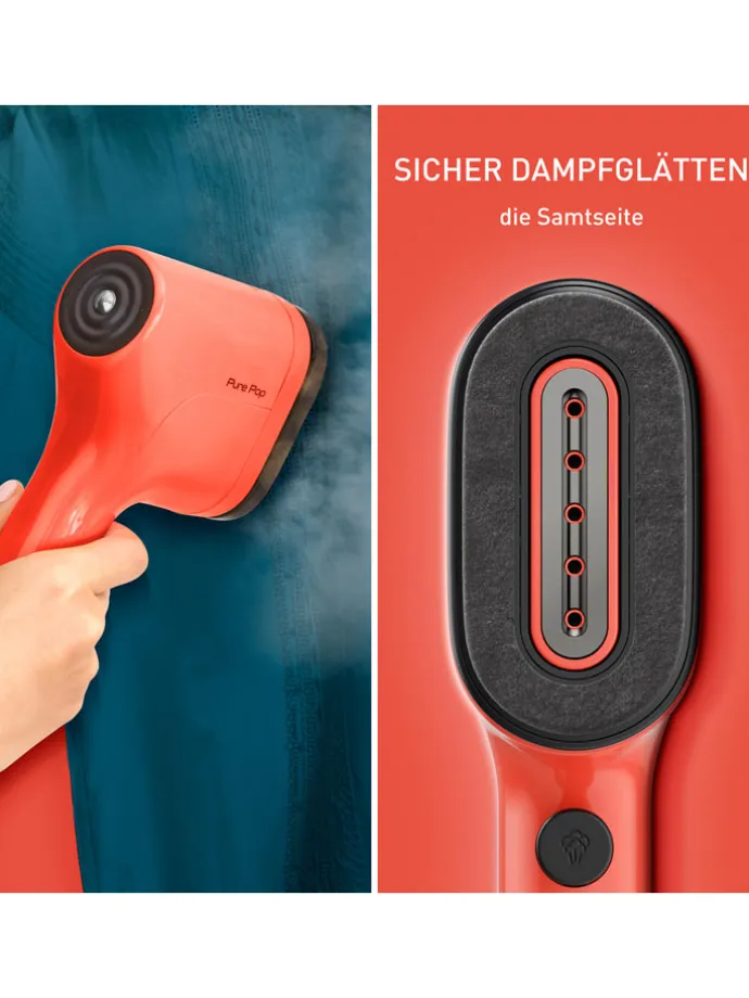 Dampfglätter "Pure Pop" in Rot