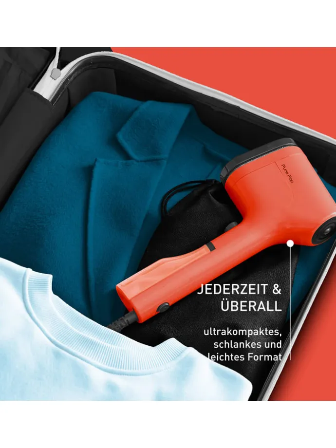 Dampfglätter "Pure Pop" in Rot