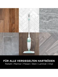 Dampfreiniger S1000EU in weiß