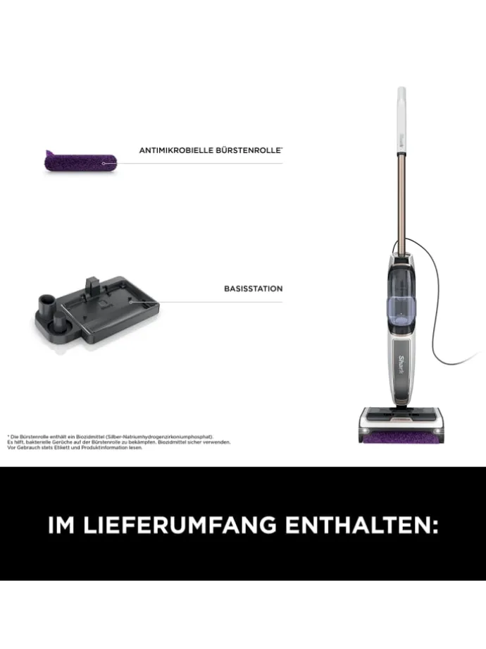 Dampfreiniger SteamPickUp SD200EU in weiß