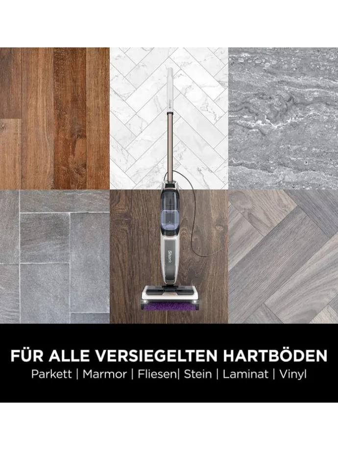 Dampfreiniger SteamPickUp SD200EU in weiß