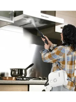 Dampfreiniger 1500W Aufheizzeit 10s in Weiß