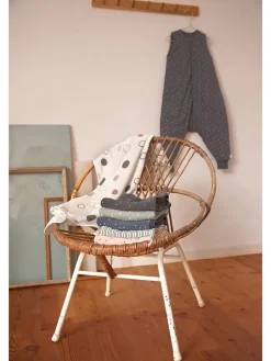 Decke in Khaki - (L)80 x (B)80 cm