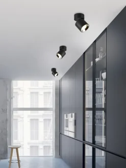 Deckenleuchte GUAYANA in schwarz matt