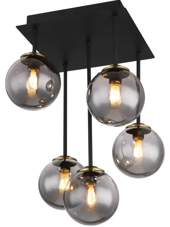 Deckenleuchte "JORGE" in black