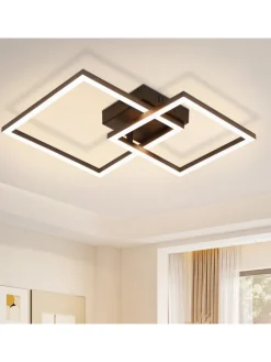 Deckenleuchte LED in schwarz 24W Moderne 3000K Warmweiß Drehbar