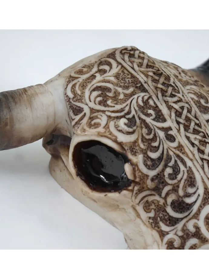 Deko Schädel Stier C15