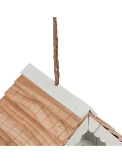 Deko Vogelhaus in Bunt - (B)18 x (H)23,5 x (T)18 cm