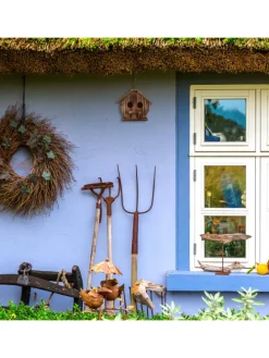 Deko Vogelhaus in Natur