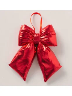 Dekoanhänger "Bowy" in Rot - (H)6,5 cm