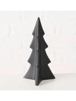 Dekoaufsteller "Hakon" in Schwarz - (B)8,3 x (H)15,7 x (T)8,5 cm