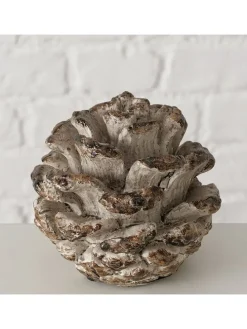 Dekoaufsteller "Modena" in Braun - (H)10,3 x Ø 11 cm