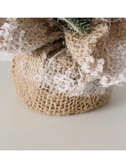 Dekobaum "Tanne" in Grün - (H)22 x Ø 12 cm