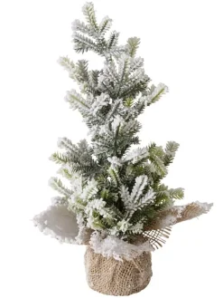 Dekobaum "Tanne" in Grün - (H)31 x Ø 15 cm