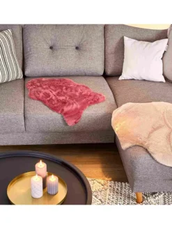 Dekofell ELDA 1 in Rot