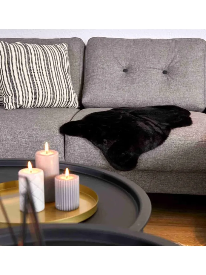 Dekofell ELDA 1 in Schwarz