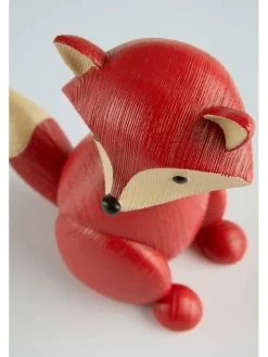 Dekofigur ''Foxess'' in Rot - (B)16,4 x (H)17,8 x (T)10,8 cm