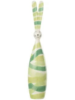 Dekofigur "Hase" in Grün - (H)36 x Ø 7 cm