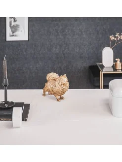 Dekofigur in Gold - (B)23 x (H)18 x (T)10 cm