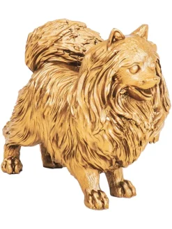 Dekofigur in Gold - (B)23 x (H)18 x (T)10 cm