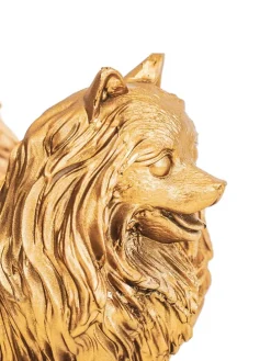 Dekofigur in Gold - (B)23 x (H)18 x (T)10 cm