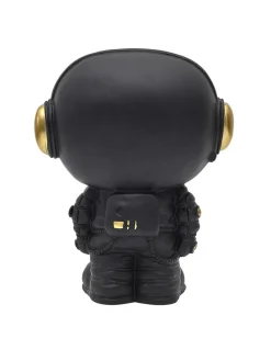 Dekofigur in Schwarz/ Gold - (H)28 cm