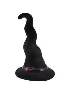Dekofigur ''Witch Hat'' in Schwarz - (B)10 x (H)16 x (T)9,5 cm