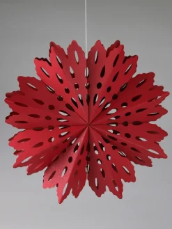 Dekohänger ''Stern'' in Rot - Ø 40 cm