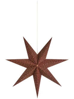 Dekoobjekt "Baroque" in Bordeaux - (B)75 x (H)75 x (T)19 cm