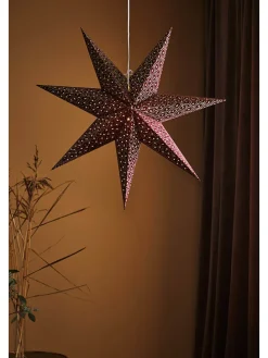 Dekoobjekt "Baroque" in Bordeaux - (B)75 x (H)75 x (T)19 cm