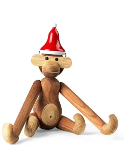 Dekoobjekt in Rot/ Weiß - (H)8 cm