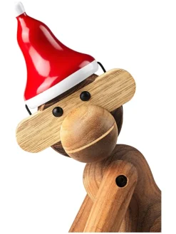 Dekoobjekt in Rot/ Weiß - (H)8 cm