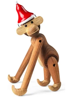 Dekoobjekt in Rot/ Weiß - (H)8 cm