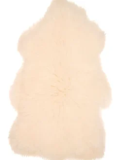 Dekorationslammfell in Creme