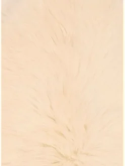 Dekorationslammfell in Creme