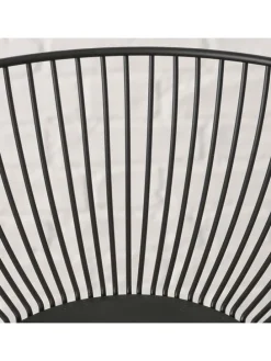 Dekoschale "Balu" in Schwarz - (H)10 x Ø 25,4 cm