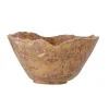 Dekoschale "Florin" in Hellbraun - (H)14 x Ø 28 cm