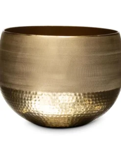 Deko-Schale Hoop - Deluxe in Gold | Champagner