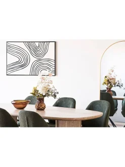 Dekoschale in Braun - (B)29 x (H)11 x (T)26 cm