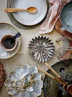 Dekoschale ''Manje'' in Braun - Ø 17,5 cm