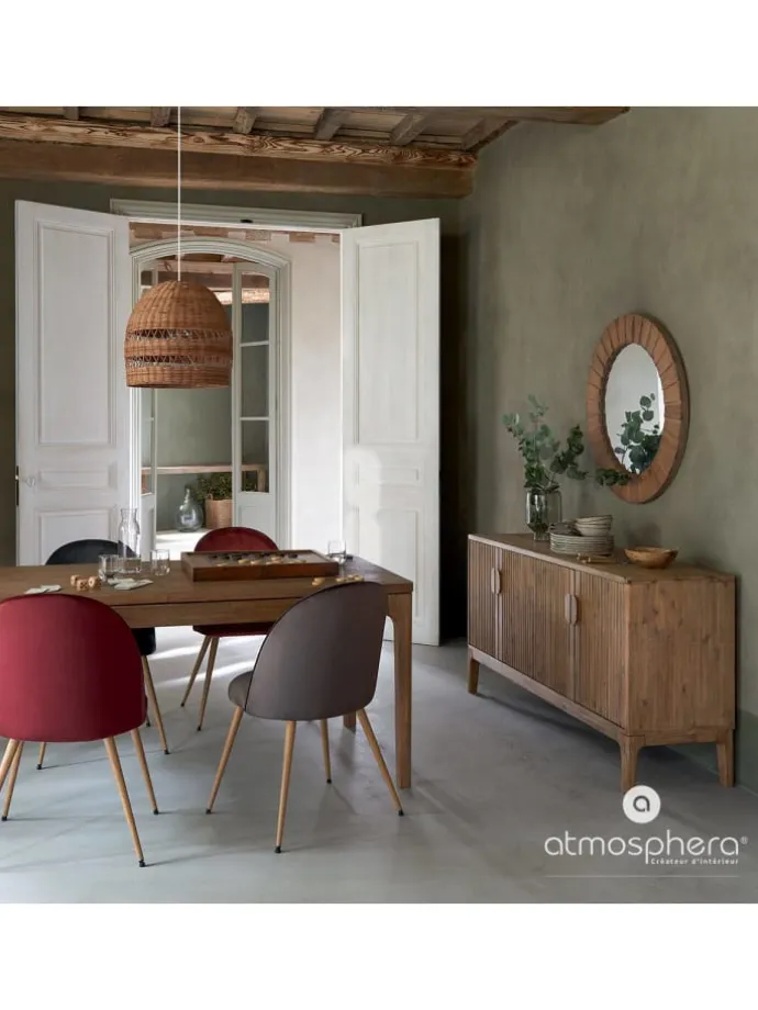 Dekospiegel in braun