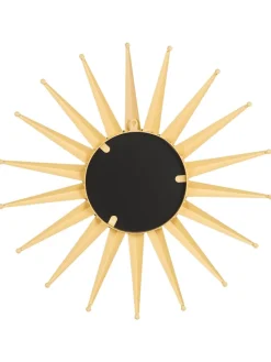 Dekospiegel PERELLI in Gold - (W) 60 x (H) 60 x (L) 3 cm