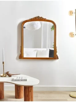 Dekospiegel SUSSEY in Gold - (W) 75 x (H) 78 x (L) 3 cm