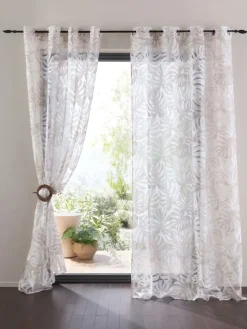 Dekostore in weiß-beige